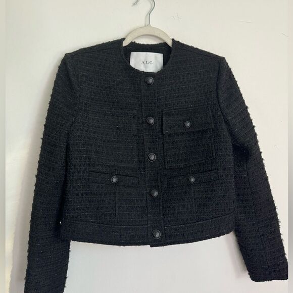 A.L.C Black Tweed jacket - Picture 5 of 7